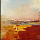 Paul Kenton Canvas Paintings - Brume sur la cote